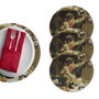 Hermia Salvamanteles Multicolor Set de 4 Unidades de 37 cm